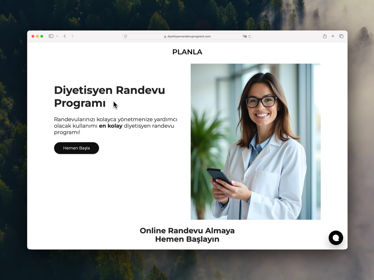 Diyetisyen Randevu Programı ile Kolay ve Hızlı Randevu Yönetimi